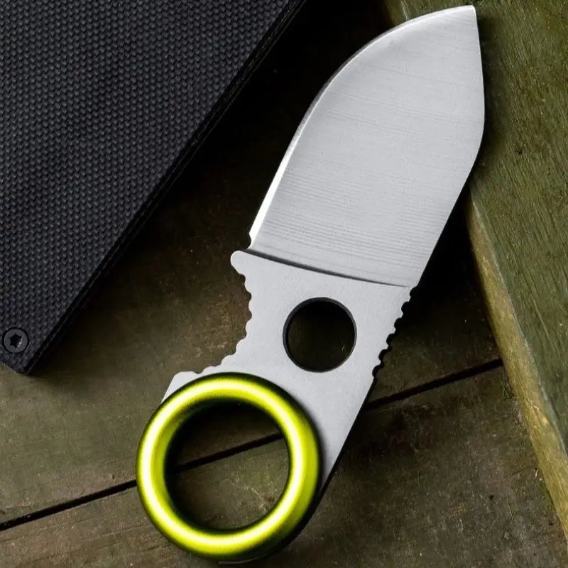EDC Mini Fixed Blade Keychain Knife with Money Clip EDC Keychain Knife Axl