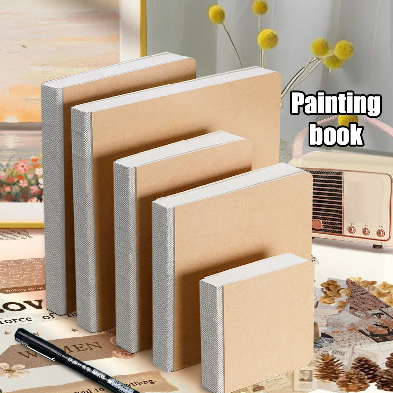 Mini Pocket Watercolor Sketchbook – Thick Paper Art Journal Pocket Sketchbook Axl