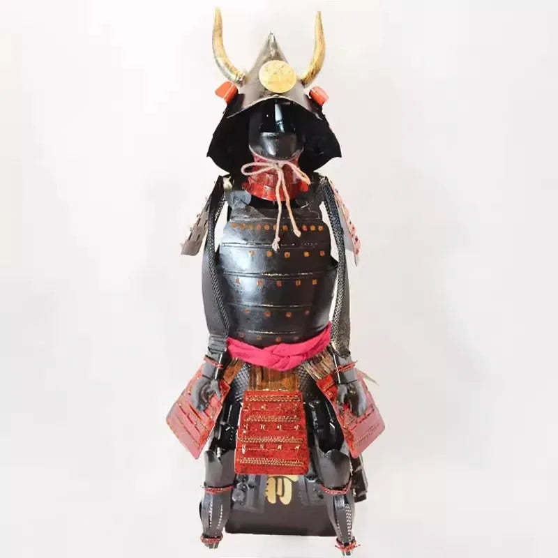 Samurai Figurine – Retro Iron Miniature Sculpture Home Decor Decorative Figurine Axl