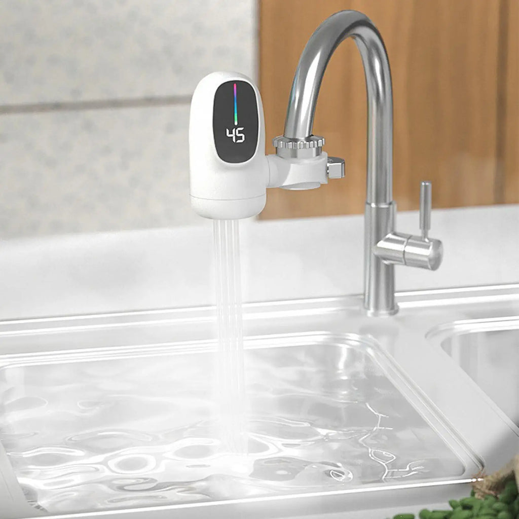 Electric Tankless Hot Water Heater Faucet – LED Display 3000W Tankless Water Heater Faucet Axl