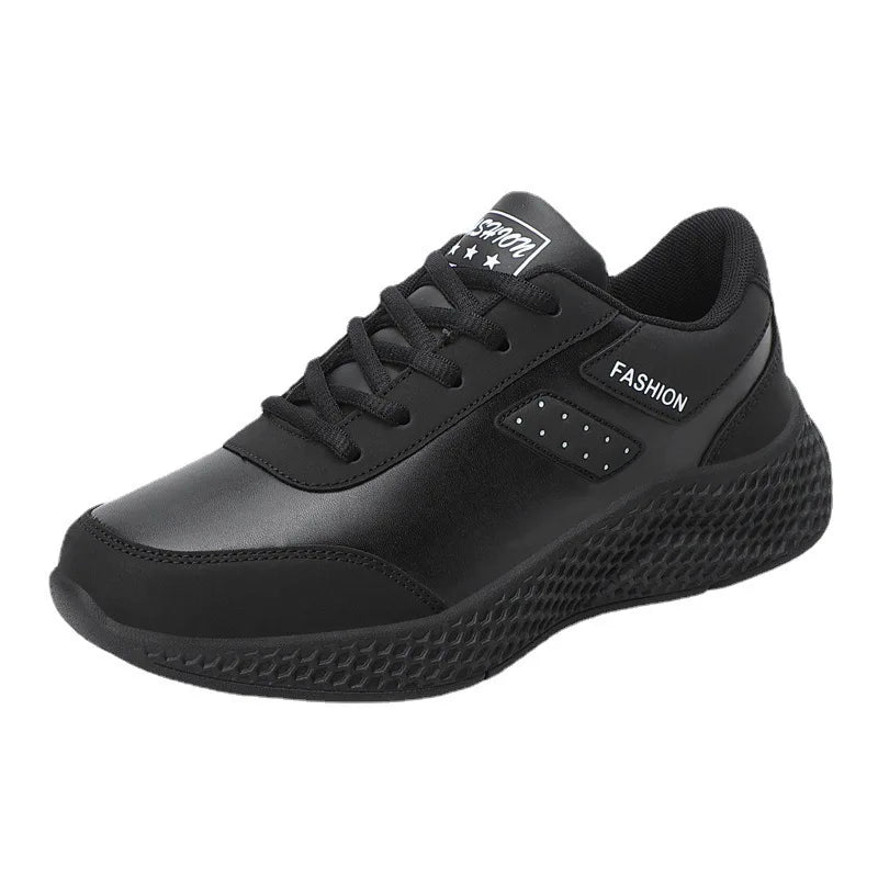 YBQJOO Women's Casual Sneakers – Lightweight Lace-Up Sport Shoe Women's Casual Sneakers Axl black 35