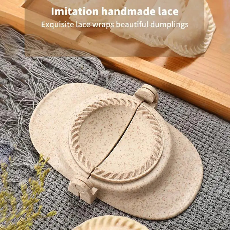 Wheat Straw Dumpling Mold Maker – S/M/L Press Tool Dumpling Mold Press Axl