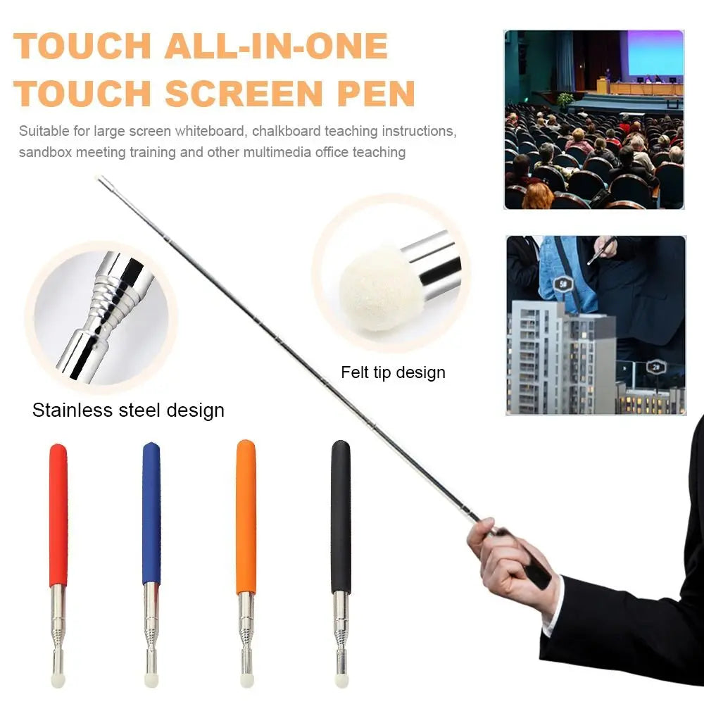 Retractable Teaching Pointer Stick 1m/1.2m | Telescopic Rod Telescopic Pointer Stick Axl