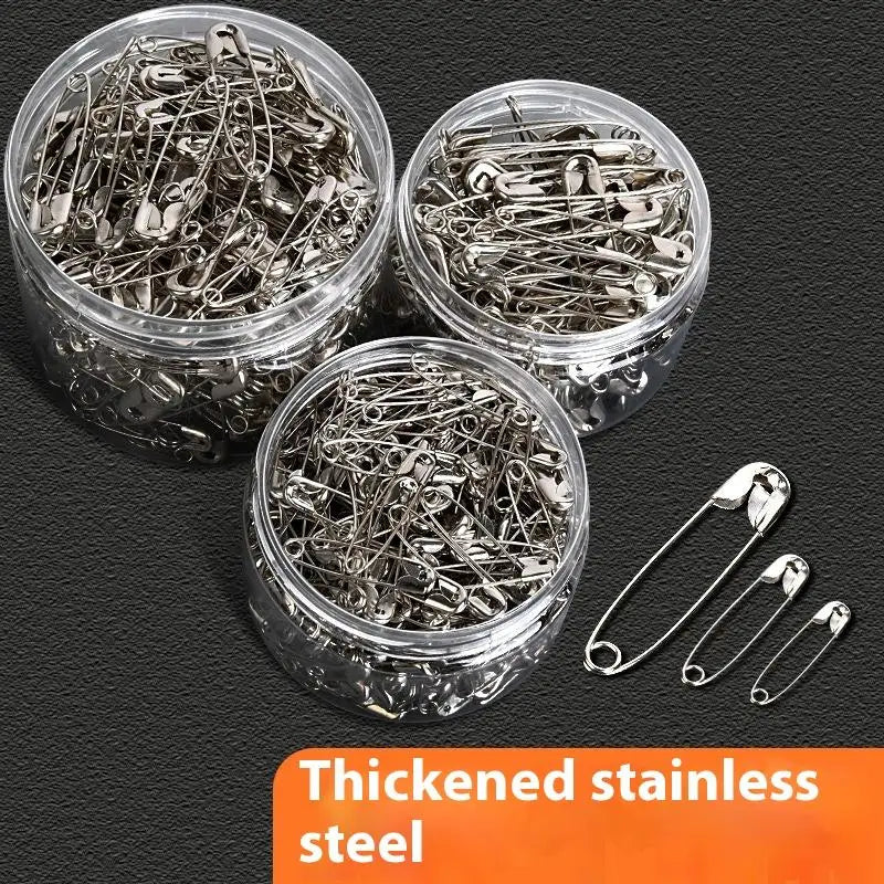 Vintage Safety Pins & Paper Clips Assortment 10–300 PCS Safety Pins Assortment Axl