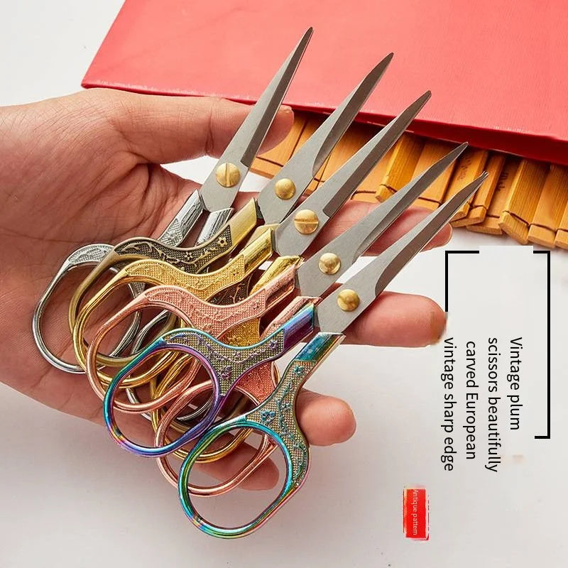 Vintage Stainless Steel Embroidery Scissors | Sewing Shears Embroidery Scissors Axl