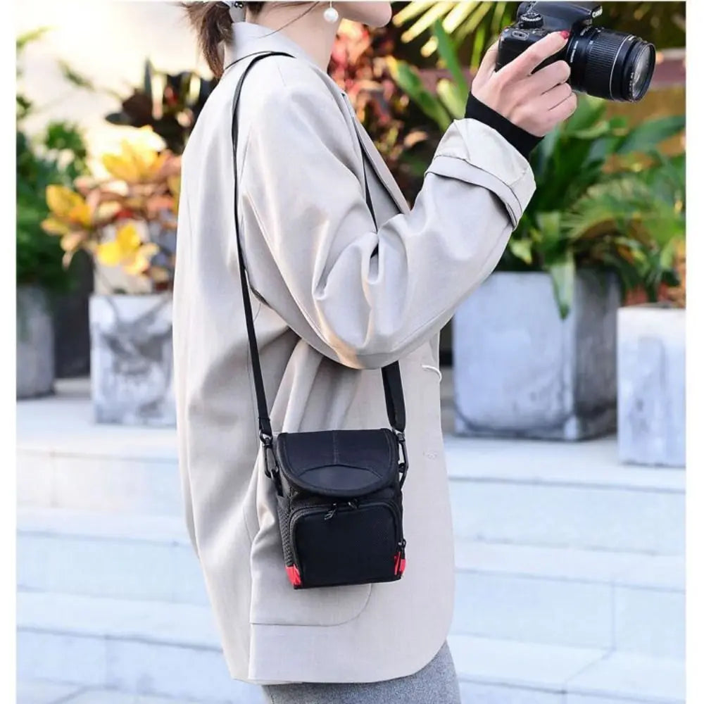 Waterproof Mini Nylon Camera Bag – DSLR & Mirrorless Shoulder Bag Camera Shoulder Bag Axl