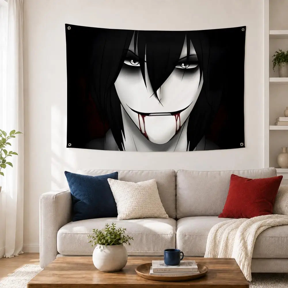 Decorative Wall Flag – Indoor & Outdoor Concert Banner Art Decorative Wall Flag Axl