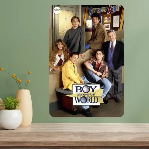 Boy Meets World Classic TV Show Metal Poster Sign | Retro Decor Metal Wall Sign Axl aluminum sign aluminum 14x20cm