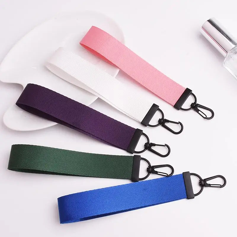 Nylon Webbing Keychain Lanyard – Phone, Bag & Car Key Ring Keychain Lanyard Axl