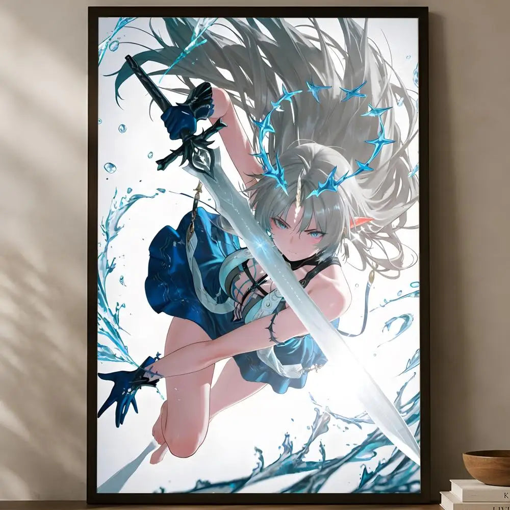 Wuthering Waves HD PVC Wall Poster – Self-Stick & Waterproof Wall Art Poster Axl