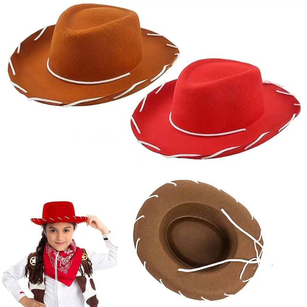 Adjustable Wide Brim Cowboy Hat – Party, Cosplay & Dress-Up Costume Cowboy Hat Axl