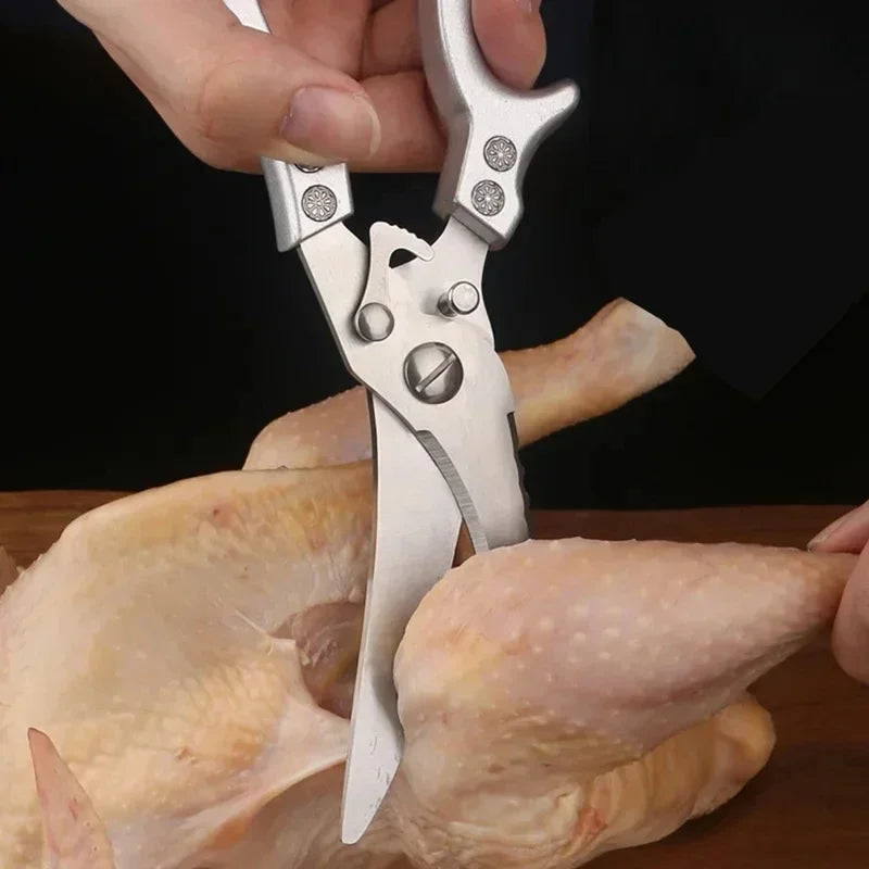 InLeung Damascus-Pattern Chef Knife – Sharp Stainless Steel Chef Kitchen Knife Axl