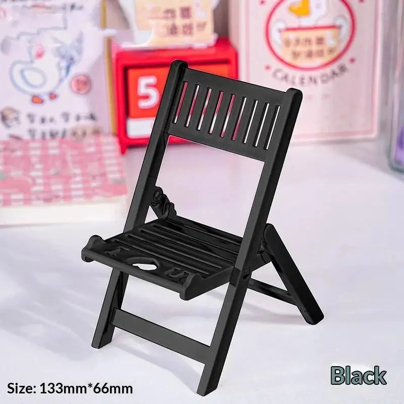 Mini Beach Chair Phone Stand – Foldable Desktop Tablet Holder Phone Stand Axl A4