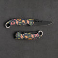 Mini Folding Pocket Knife – Stainless Steel EDC Camping Tool Folding Pocket Knife Axl 1pc knife HA1