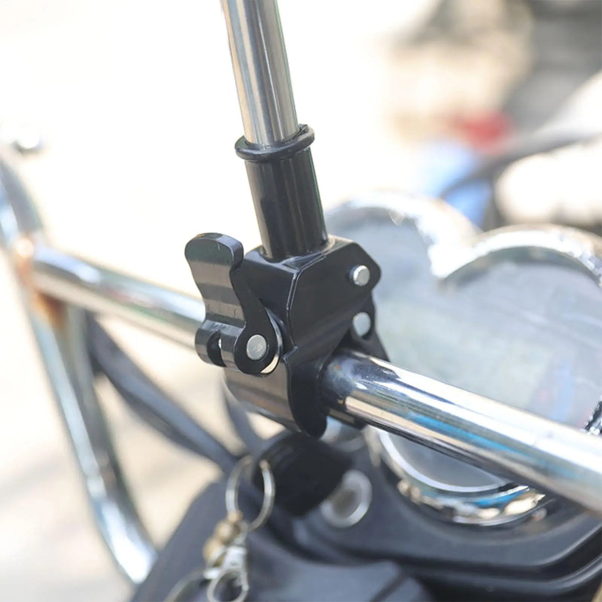 Telescopic Motorcycle & Bicycle Flag Pole Holder | Stainless Steel Bicycle Flag Pole Axl