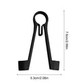 Multimeter Probe Test Lead Holder – One-Hand Clamp Tool Probe Test Holder Axl Black
