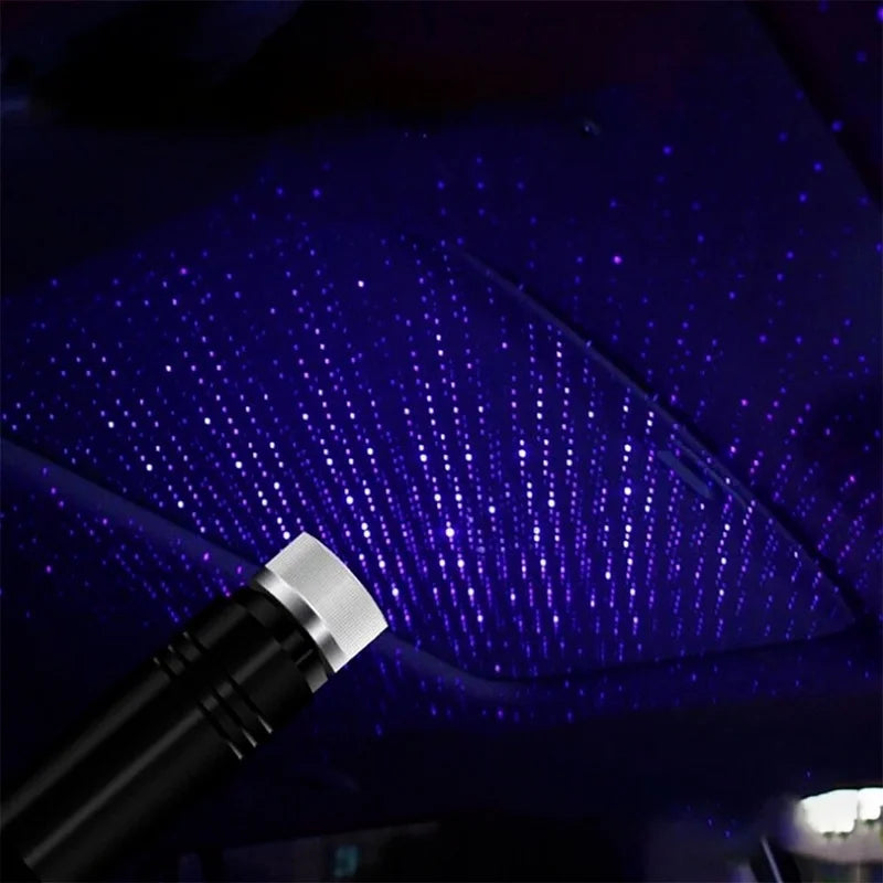 USB Mini LED Star Projector – Car & Room Galaxy Night Light LED Star Projector Axl PURPLE