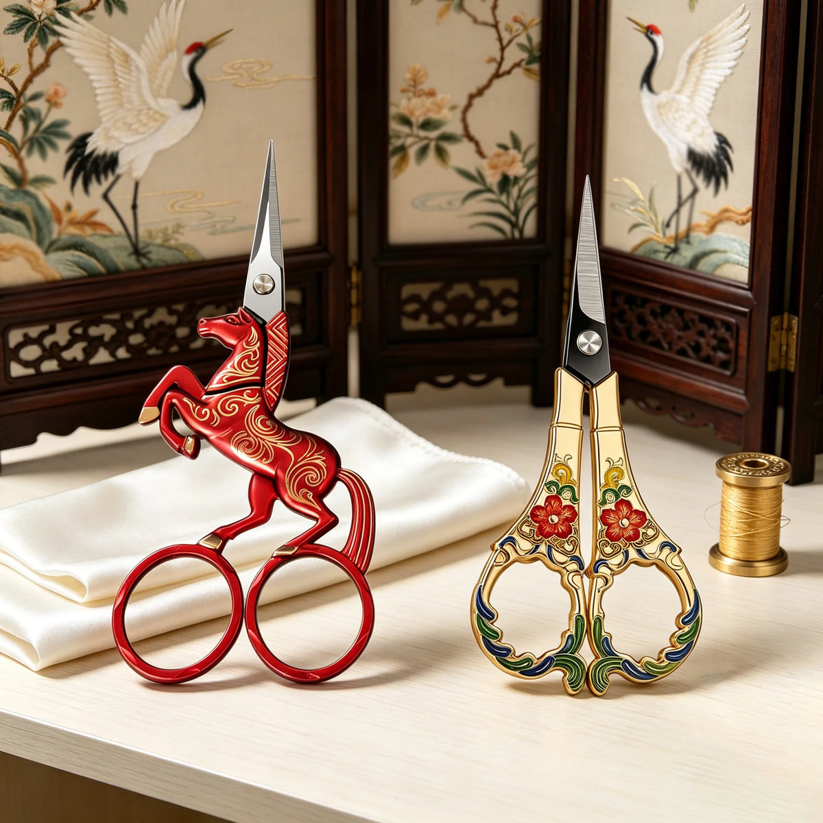 Horse-Shaped Embroidery Scissors – Sharp Stainless Steel Embroidery Scissors Axl