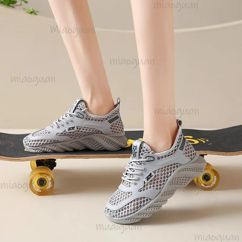 Women's Mesh Breathable Sneakers – Lightweight Walking Shoes Women's Sneakers Axl