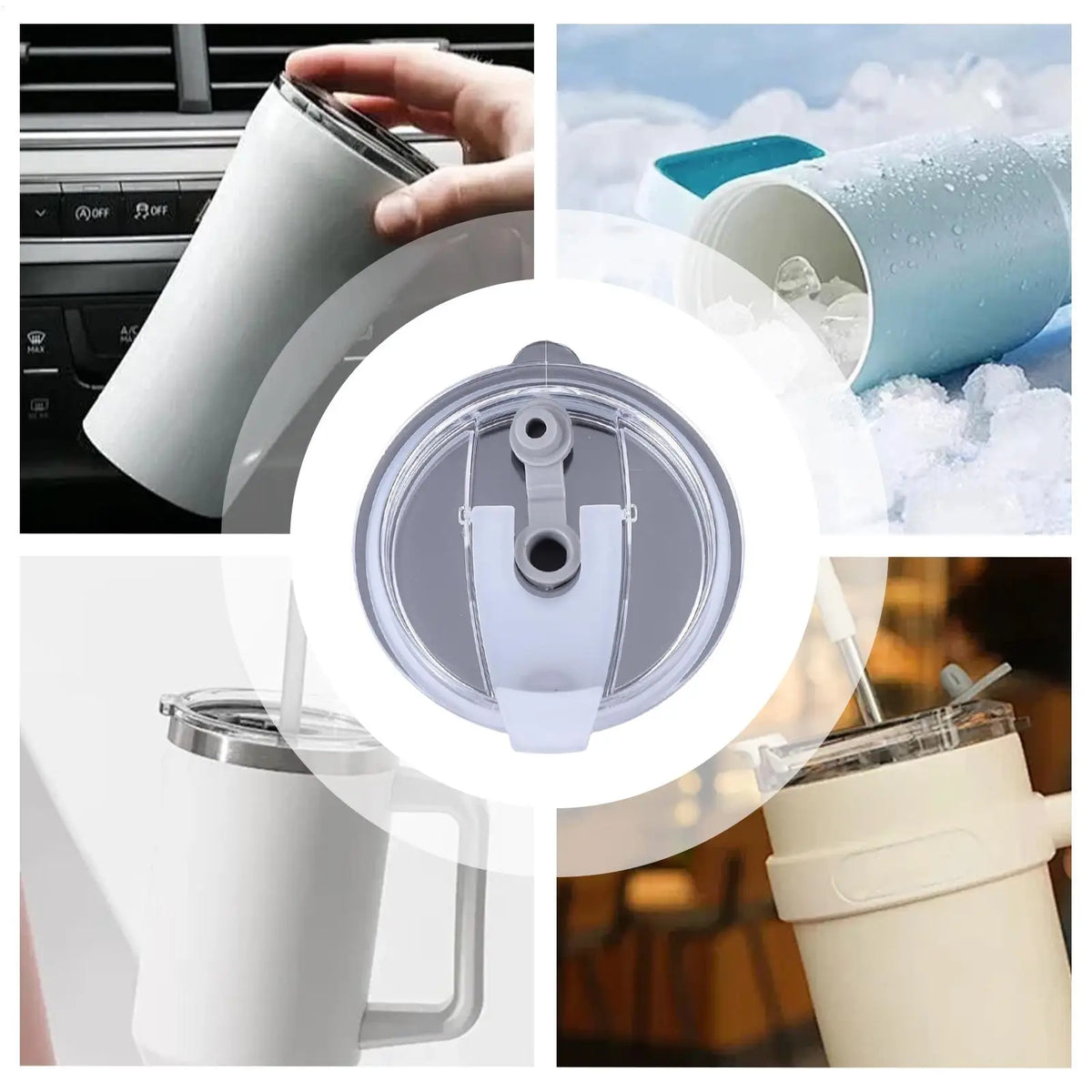 Leakproof Tumbler Lid Replacement – 16/20/30 oz Spill-Proof Tumbler Lid Replacement Axl