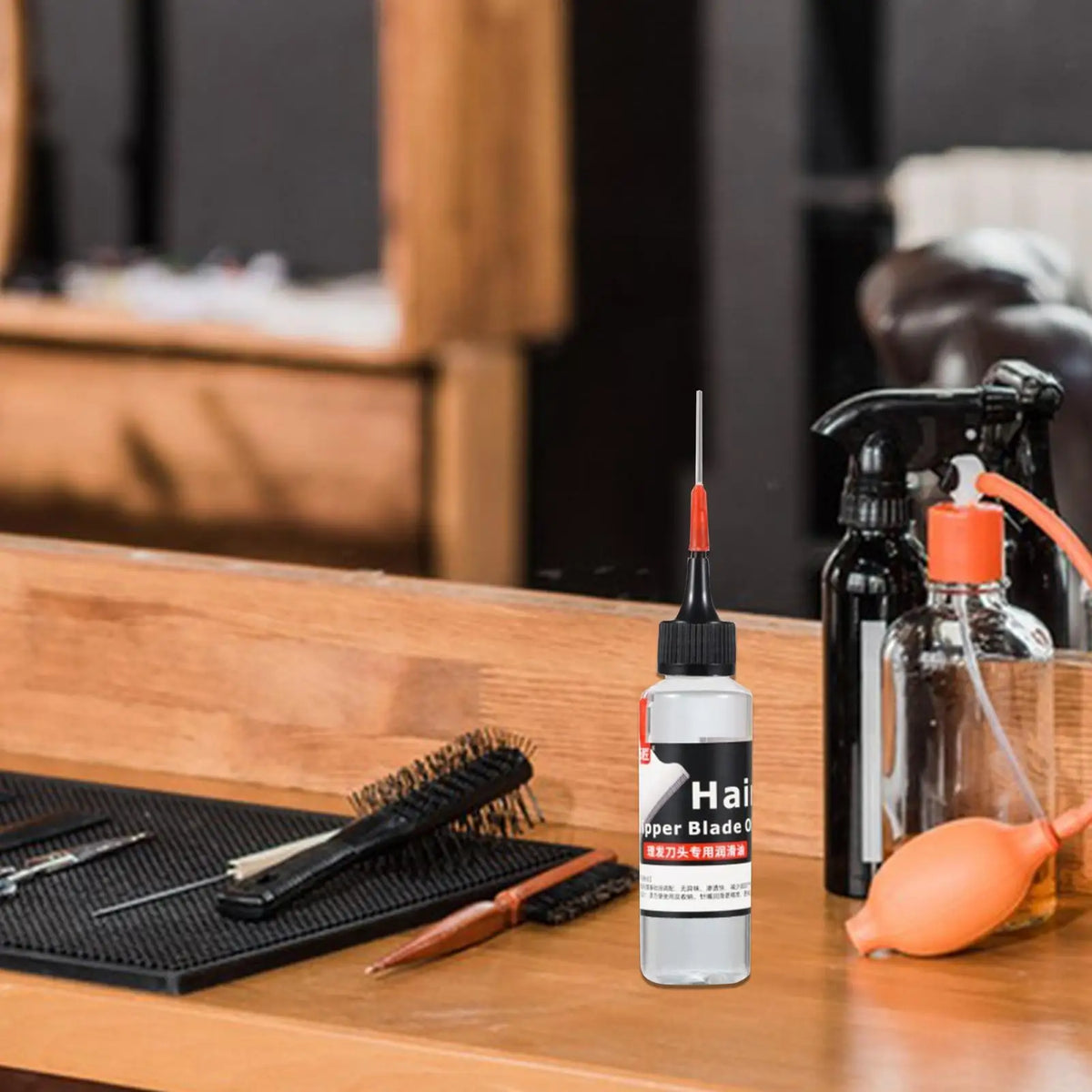 Hair Clipper Oil 60ml – Lubricant for Trimmers & Shavers Clipper Lubricant Oil Axl