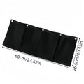 Foldable Felt Wall Planter Bag | Vertical Garden Grow Bag Wall Planter Bag Axl black