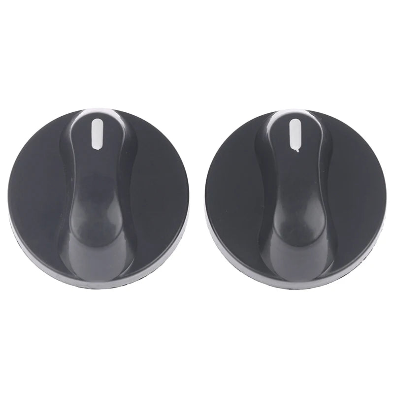 2Pcs Gas Stove Ignition Switch Knobs – 8mm Universal Plastic Stove Replacement Knobs Axl