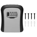Wall Mounted Key Lock Box – 4-Digit Weatherproof Key Safe Key Lock Box Axl A