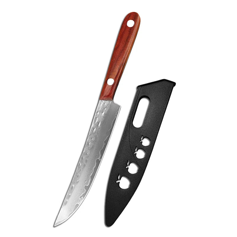 67-Layer Damascus Steel Knife – Paring & Utility Kitchen Set Damascus Kitchen Knife Axl knife B
