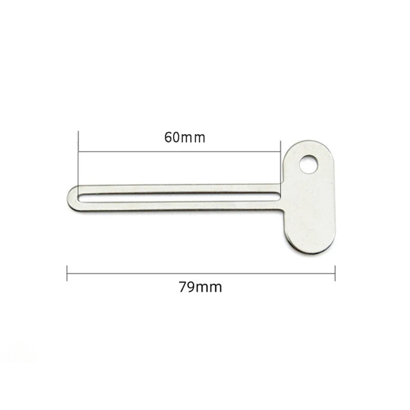 Toothpaste Squeezer Roller – Metal Tube Wringer Dispenser Tube Squeezer Tool Axl onesize
