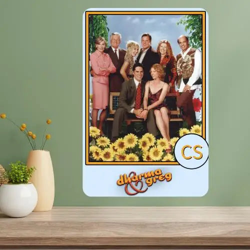 Dharma & Greg TV Show Metal Poster Sign – Retro Aluminum Wall Art Metal Wall Sign Axl aluminum sign aluminum 14x20cm