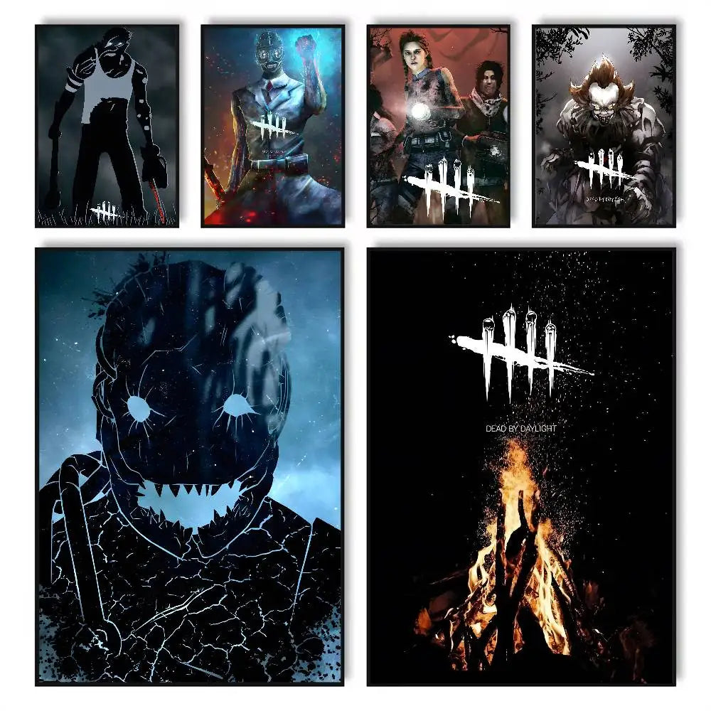 Dead by Daylight HD Wall Poster – Self-Adhesive Waterproof PVC Gaming Wall Poster Axl