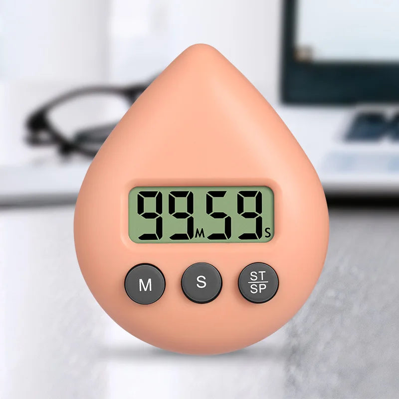 KT THERMO Digital Kitchen Timer – Countdown Clock & Alarm Digital Kitchen Timer Axl Orange