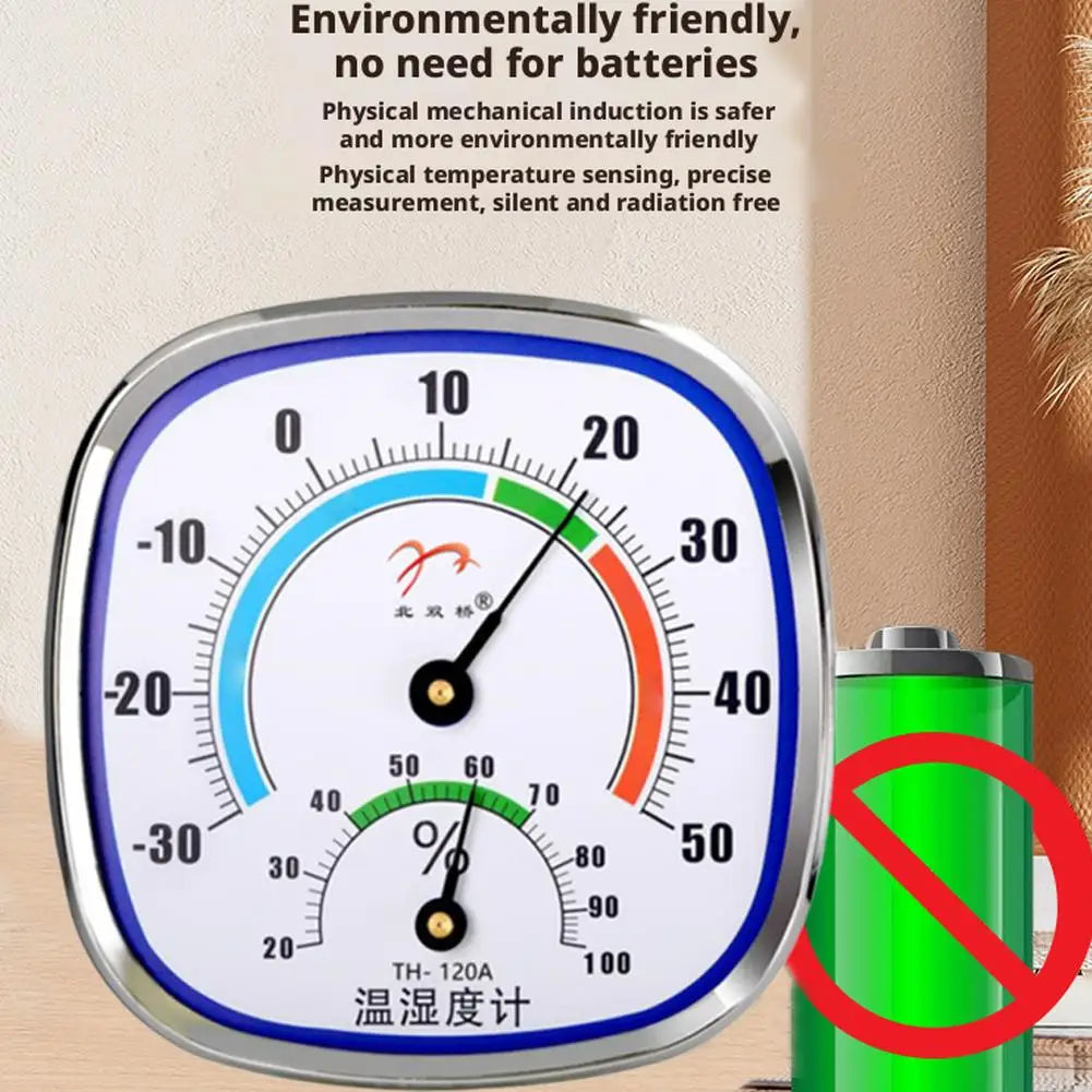 Analog Hygrometer Thermometer – Outdoor Humidity & Temp Gauge Hygrometer Thermometer Axl