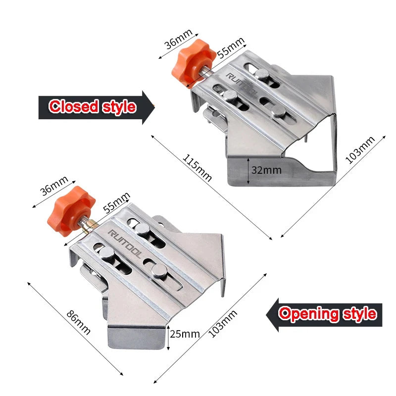 90° Right Angle Clamps – Heavy Duty Woodworking Corner Clamp Woodworking Corner Clamp Axl