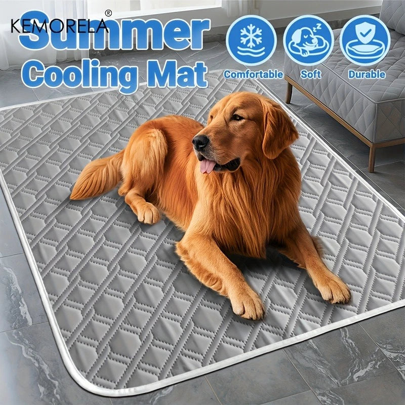 KEMORELA Pet Cooling Pad – Washable Dog & Cat Cool Mat Pet Cooling Mat Axl 1PCS 35x40cm