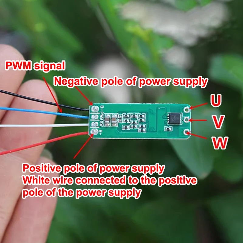 Mini 2S 7A–15A Brushless ESC Motor Driver Board for RC Aircraft Brushless ESC Module Axl