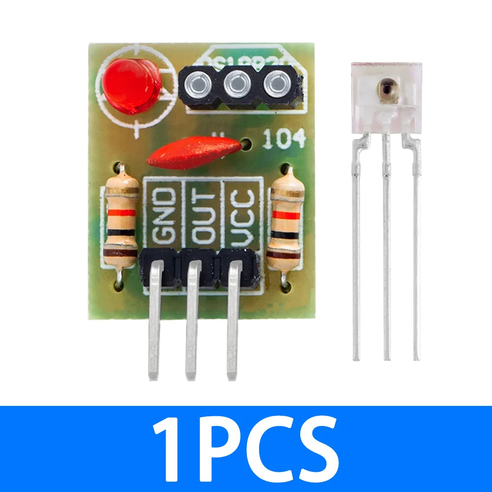 KY-008 650nm Laser Transmitter & Receiver Sensor Module Kit Laser Sensor Module Axl red laser module