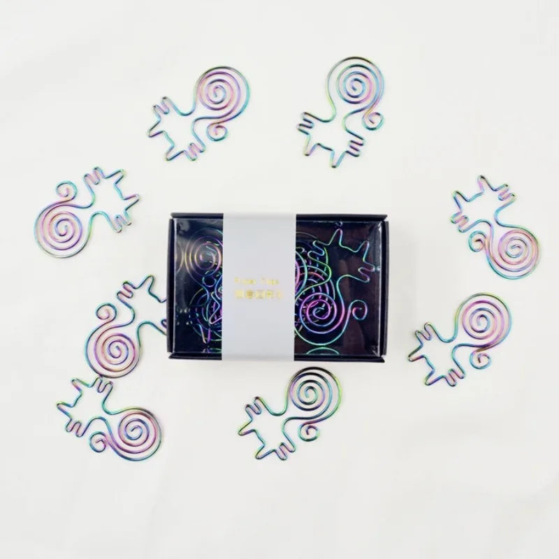 Metal Cat Bookmarks & Paper Clips – Cute Stationery School Metal Bookmark Clips Axl