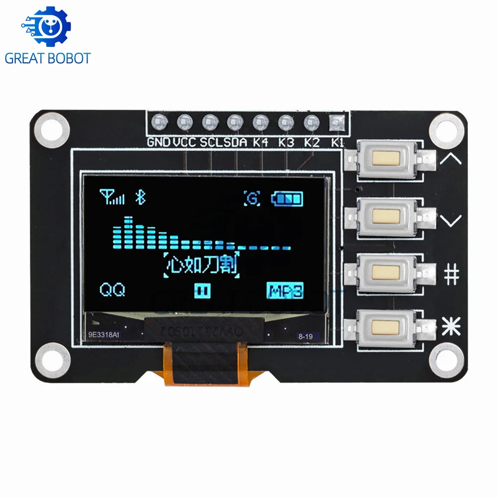 0.96" OLED Display Module 128x64 I2C SSD1315 for Arduino OLED Display Module Axl