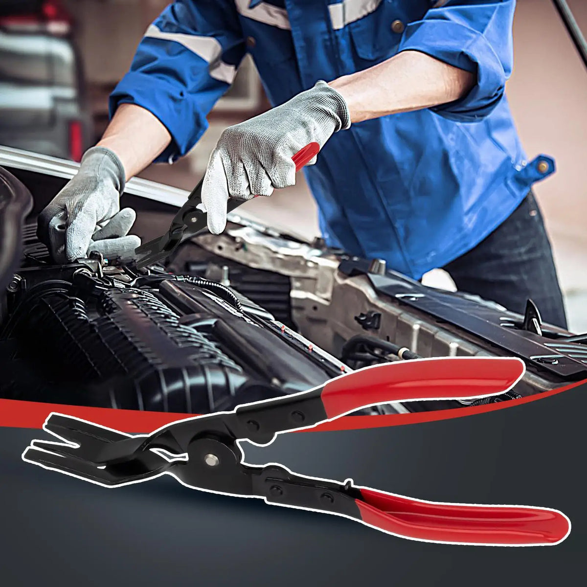 Panel Clip Removal Pliers – Automotive Trim & Fastener Tool Clip Removal Pliers Axl