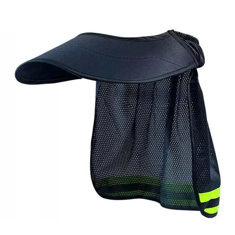 Hard Hat Sun Shade Neck Shield – Reflective Brim Cap Cover Hard Hat Sun Shade Axl Navy blue