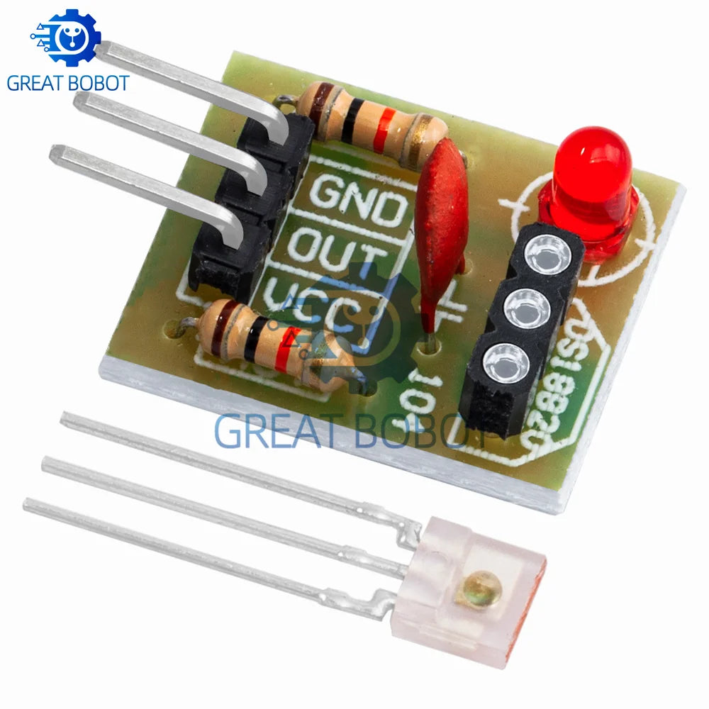 KY-008 650nm Laser Transmitter & Receiver Sensor Module Kit Laser Sensor Module Axl