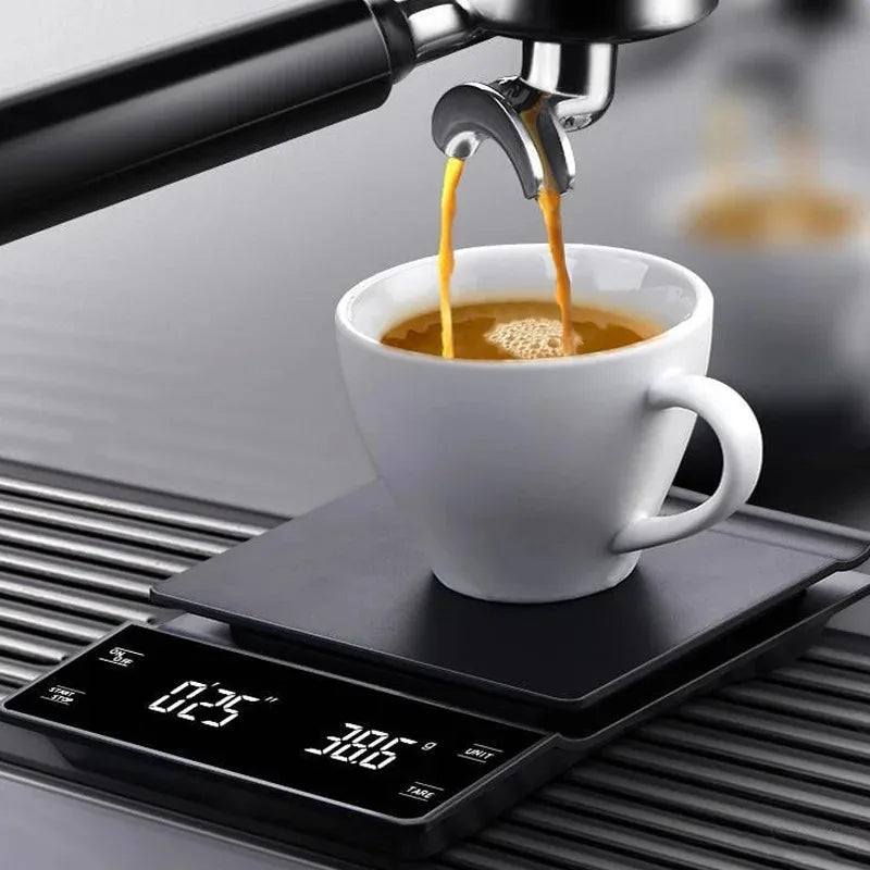 Digital Coffee Scale with Timer – 3kg/0.1g LCD Kitchen Scale Digital Kitchen Scale Axl