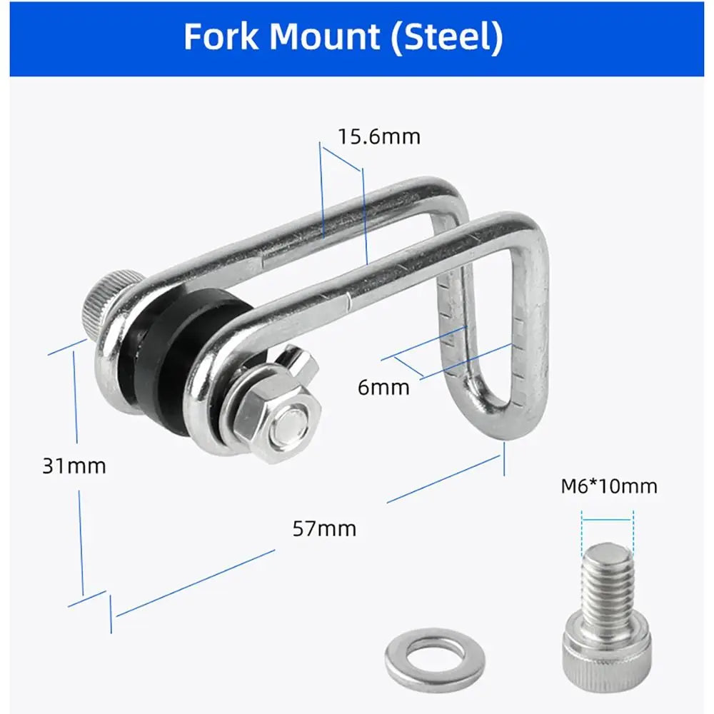 Bicycle Headlight Mount Bracket – GoPro Interface MTB LED Lamp Bike Light Bracket Axl