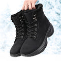 Women's Winter Snow Boots Wedge Lace-Up Warm Waterproof Women's Snow Boots Axl 43 black