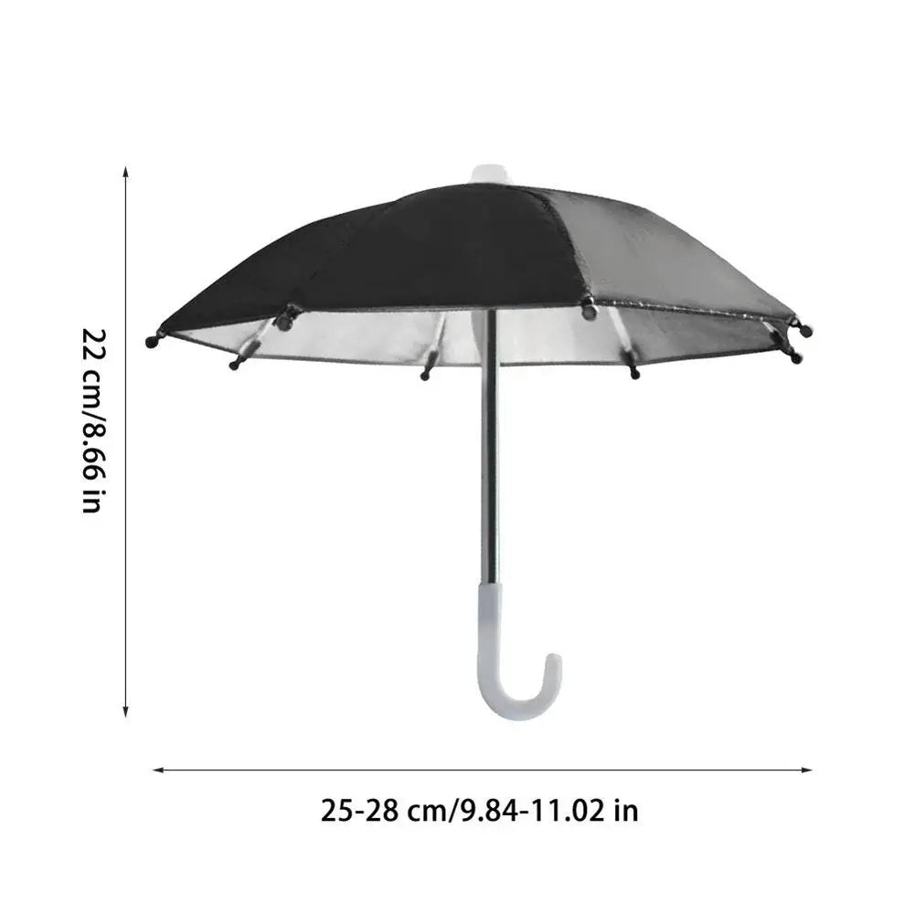 Mini Phone Sunshade Umbrella for Bike & Motorcycle Holders Bike Phone Sunshade Axl