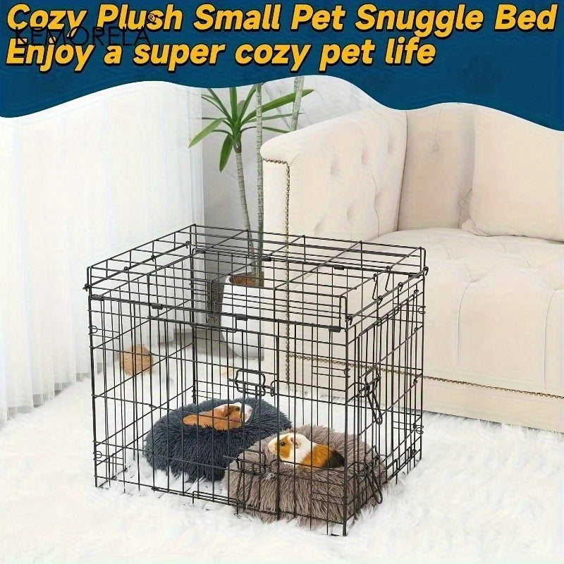 Ultra-Soft Plush Pet Nest – Warm Bed for Small Animals Small Animal Bed Axl