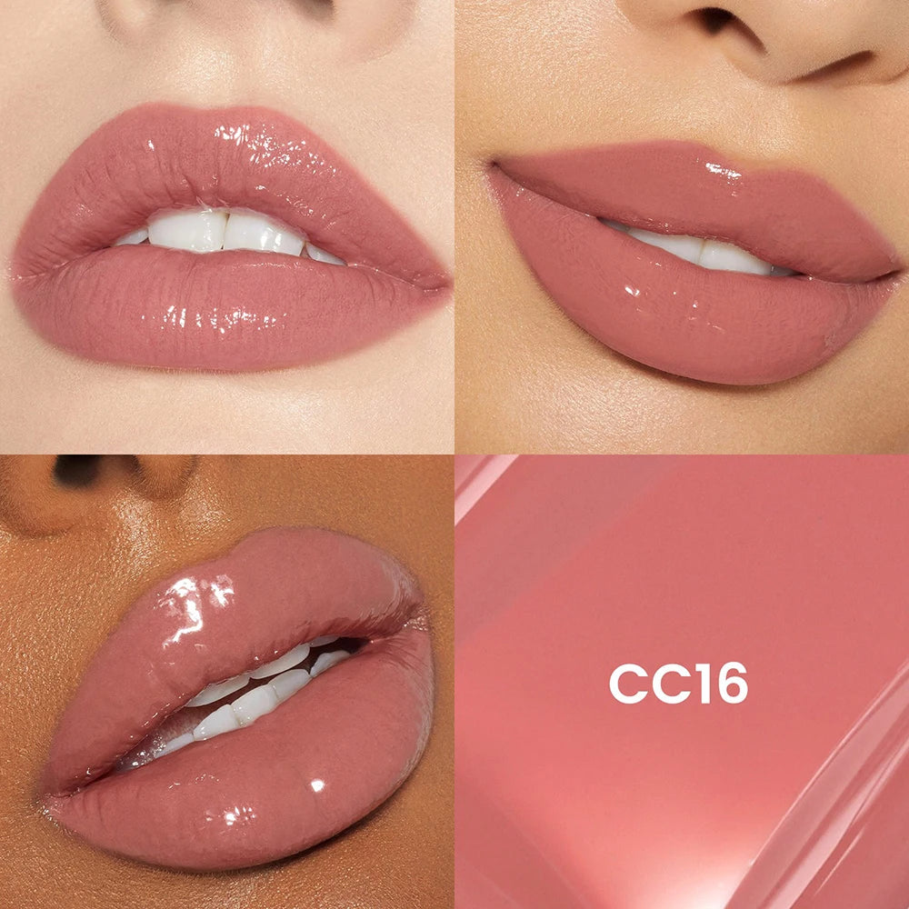 Vegan Matte Liquid Lipstick & Lip Gloss – Dual Texture Nude