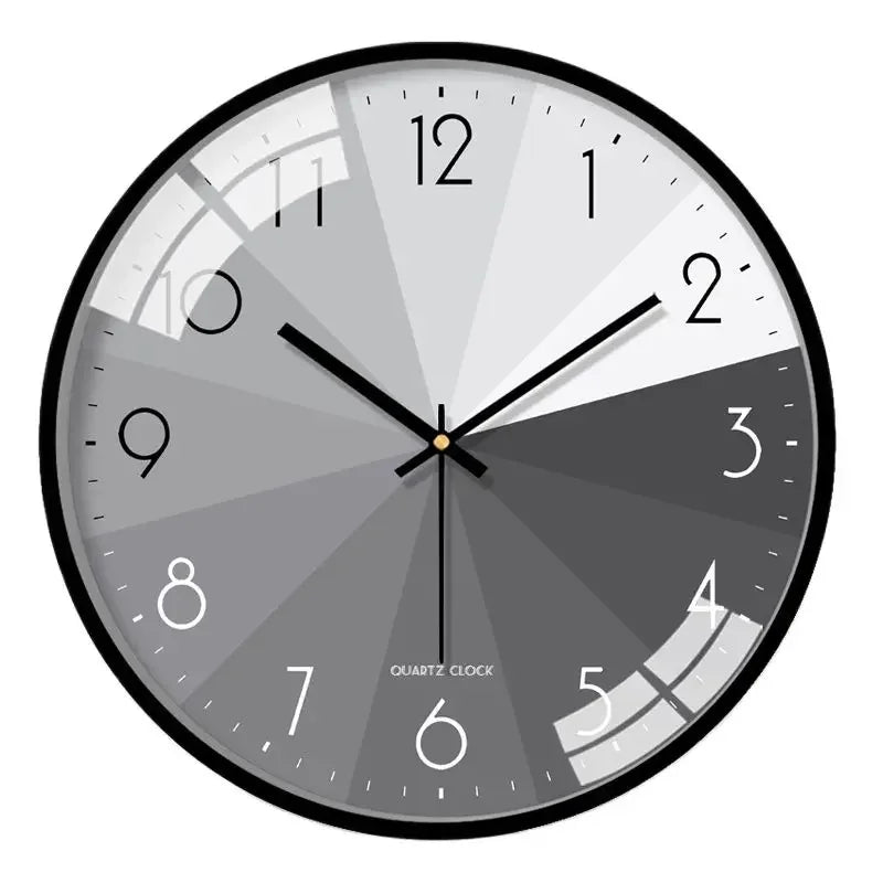Modern Silent Metal Wall Clock – Living Room & Bedroom Decor Silent Wall Clock Axl